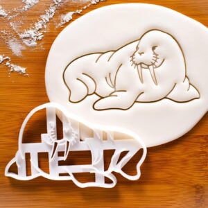 Walrus Cookie Cutter Cookie and Arctic Animals Biscuit Cutters Set for Baking Ocean Themed Cookies Gingerbread Craft Orca Killer Whale Marine Wildlife Baking Tool India (ONLY Walrus)