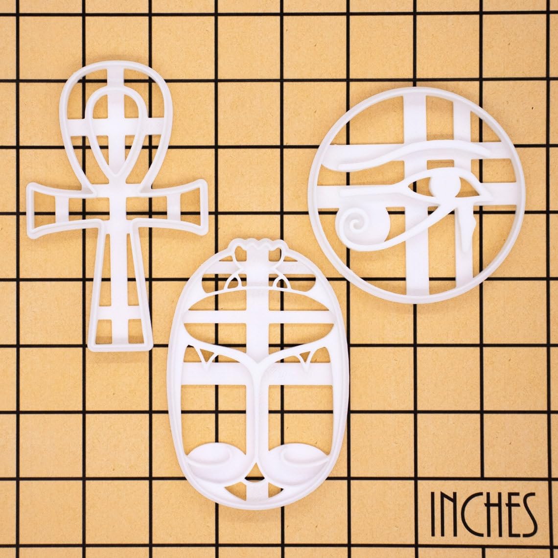 Scarab Cookie Cutter Ancient Egyptian Symbol of Protection Rebirth and Power Baking Tool History Enthusiasts Mythology Inspired Biscuit and Craft Cutter Egypt Culture Decoration (ONLY SCARAB) - Image 6