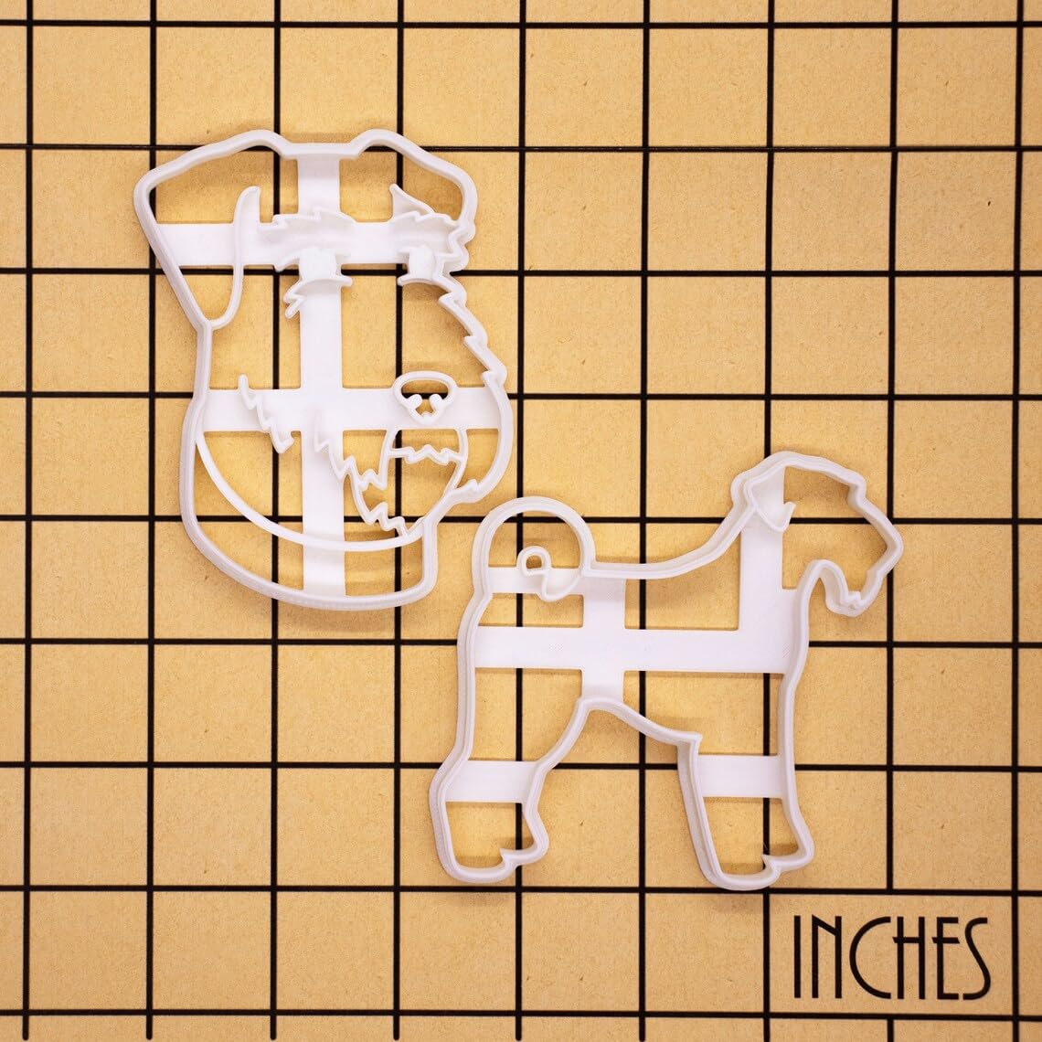 Cookie Airedale Terrier Dog Outline Cookie Cutter for Biscuit Fondant Clay Baking Shaped Like King of Terriers Ideal Dog Lovers Themed Parties Custom Dog Treats Birthday Gifts (ONLY OUTLINR) - Image 3