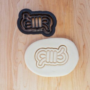 Rope Cookie Cutter Cookie for Fondant, Clay, Dough 50 Feet of Rope Design, Adventuring Gear Cutter, Rock Climbing Themed Cookies, Outdoor Adventure Treats Made in India
