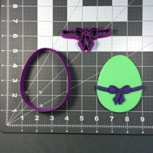 Black Easter Egg 107 Cookie Cutter Set Cookie Egg Shape Baking Tool for Easter Cookies Spring Party Crafts Holiday Treats Decoration Classroom Activities Made in India