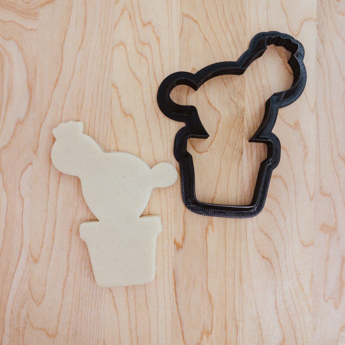 Succulent Cactus Plant Lover Plant Mom Cookie Cutter Set India Cookie Mold with 4 Unique Shapes for Baking Fondant Clay Decorations Perfect for Gardeners and Plant Enthusiast Gifts - Image 6