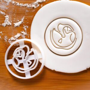 Cookie Tympanic Membrane Cookie Cutter Biscuit Fondant Clay Baking Shaped Like Human Eardrum Medical Device Ideal Audiologists Hearing Loss Awareness Deaf Education Cochlea (ONLY Tympanic)