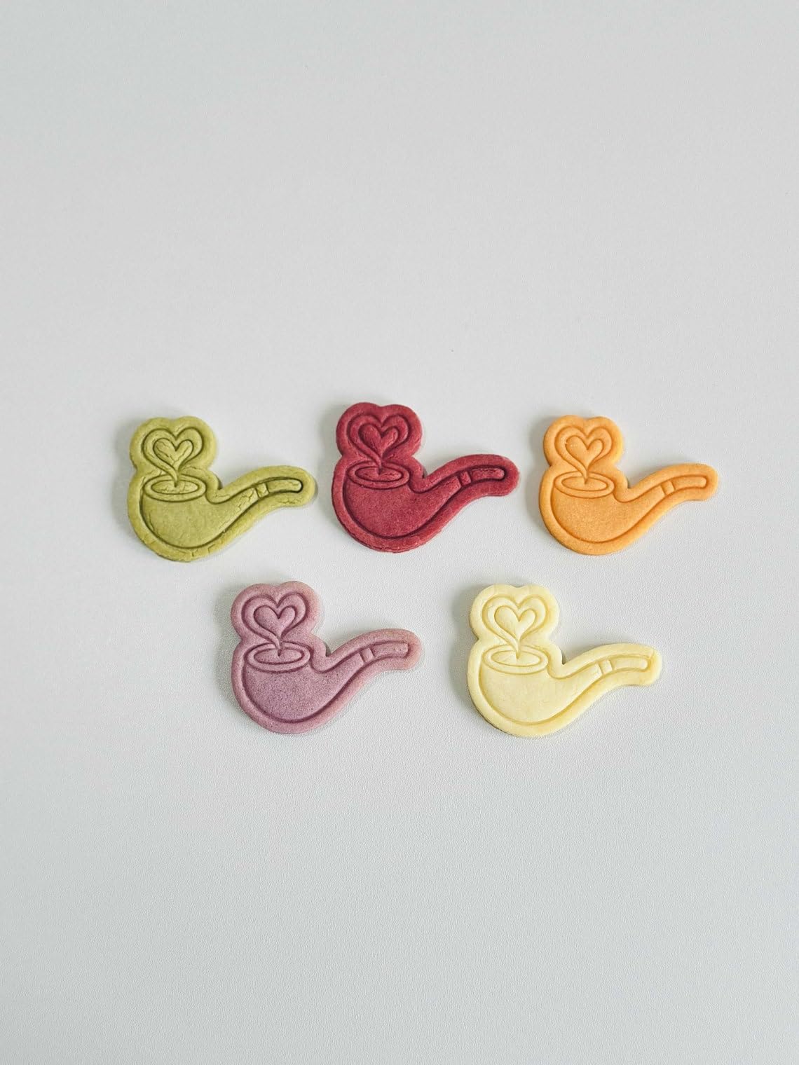 Pipe Cookie Cutter Black cookie, Smoking Pipe Cookie Cutter Stamp Set, Father�s Day Cookie Cutter, Suitable Size Cookie and Fondant Mold, Creative Baking Tool for Dad Gifts - Image 3