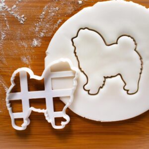 Chow Dog Body Cookie Cutter Puffy Lion Canine Biscuit Mold for Pet Treats Baking Fondant Clay Craft Tool for Dog Lovers Veterinary Clinics Adoption Events and Animal Shelter (ONLY BODY)