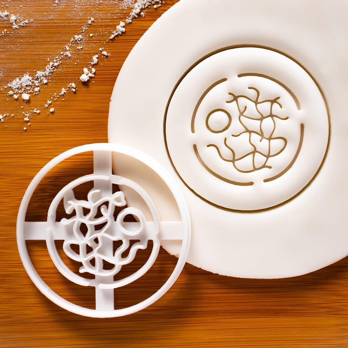 Golgi Apparatus Cookie Cookie Cutter Design 2 Human Cell Organelle Science Themed Party Baking Biscuit Dough Cutter Educational Biology Classroom Tools STEM Activities Student (ONLY DESIGN 2)