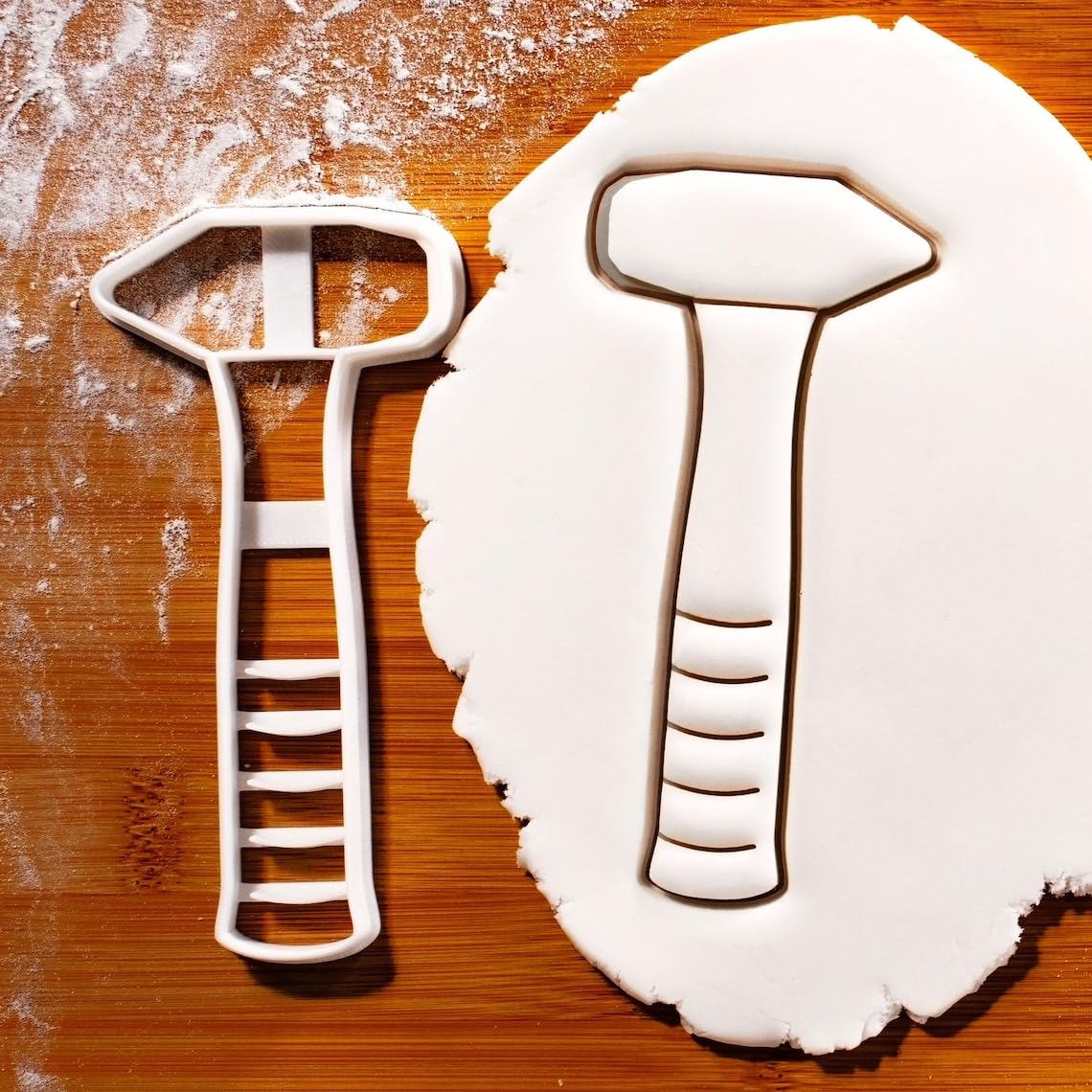 Blacksmith Hammer Cookie Cutter Forged Tool Biscuit Cutter Perfect for Bakers DIY Crafts and Blacksmith Enthusiasts Unique Gift Idea for Themed Baking Events and Creative Handmade