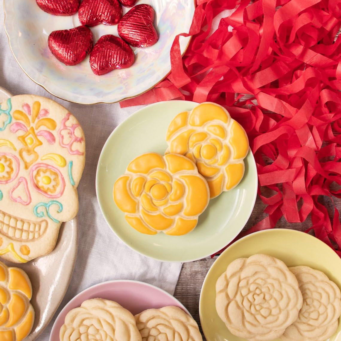 Camellia Flower Cookie Cutter | Tsubaki Biscuit Cutter for Tea Party Treats | South Korea & Japan Floral Design | Nature-Inspired Petal Shape for Baking Cookies, Fondant & Desserts (ONLY ONE) - Image 4