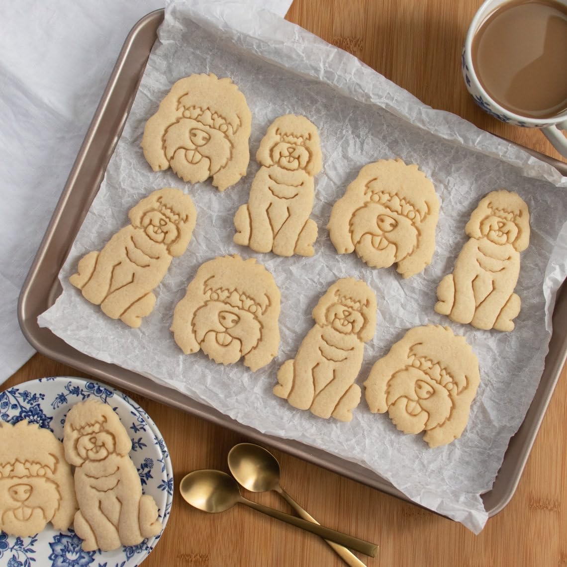 Cockapoo Face Cookie Cookie Cutter Featuring Cocker Spaniel Mini Poodle Mix Dog Breed Portrait Ideal for Baking Pet-Themed Biscuits Veterinary Adoption Drives and Dog Lover Gifts (ONLY FACE) - Image 5