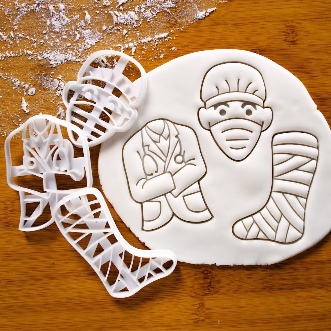 Doctor White Coat Cookie Cutter Cookie India Medical Biscuit Cutter Health Students Physicians Medical School Gifts Stethoscope Treats Baking Tool Doctors Healthcare (ONLY Doctor White Coat) - Image 3