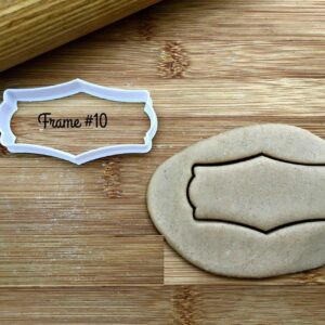 Tina Plaque Cookie Cookie Cutter for Custom Message Cookies, Name Tags, and Event Baking, Made in India, Suitable Size Tool for Parties and Celebrations