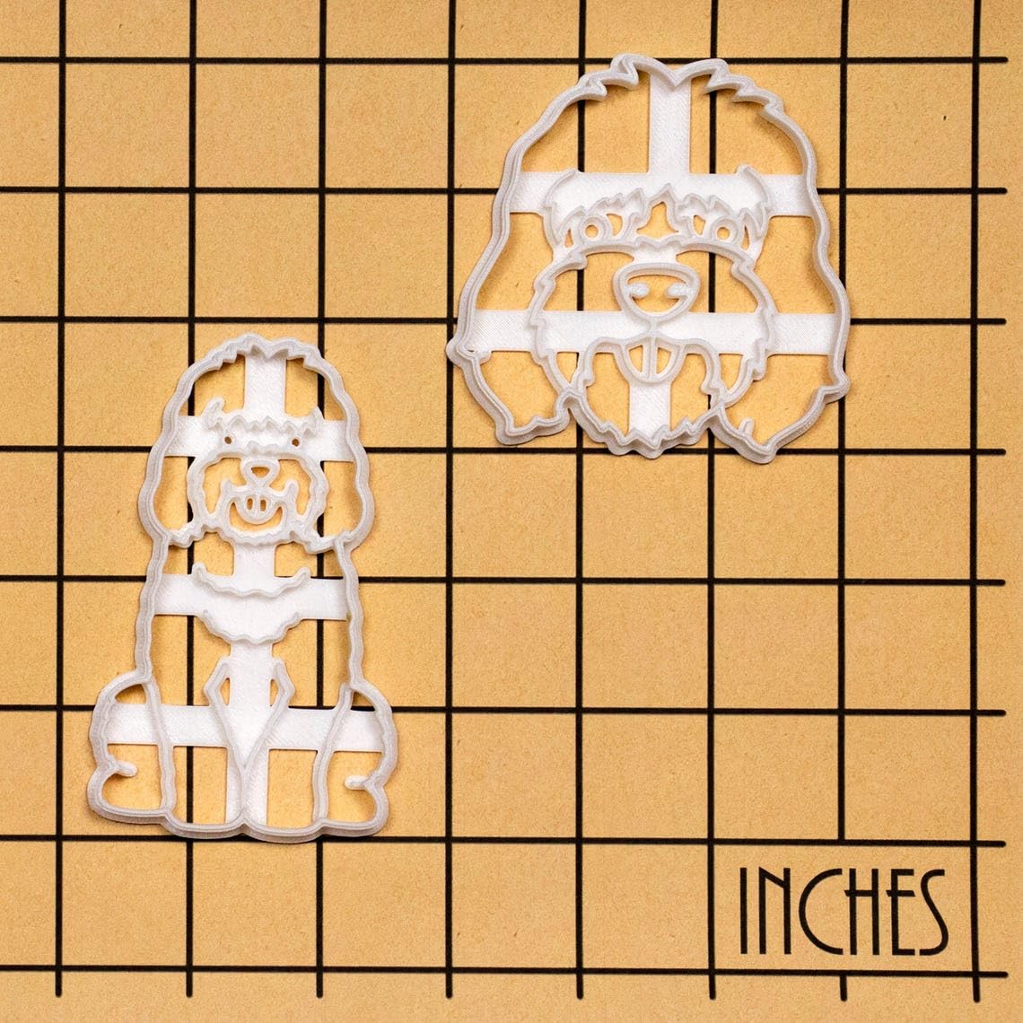 Cockapoo Face Cookie Cookie Cutter Featuring Cocker Spaniel Mini Poodle Mix Dog Breed Portrait Ideal for Baking Pet-Themed Biscuits Veterinary Adoption Drives and Dog Lover Gifts (ONLY FACE) - Image 7