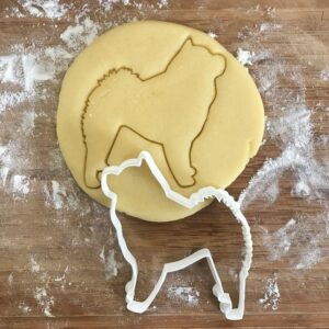 Black Chow Chow Face Cookie Cutter cookie Dog Shape Baking Tool For Dog Biscuit Cookies Fondant Clay Crafts Chow Chow Lover Gift For Dog Mom Dog Party Favor