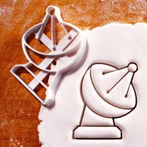 Ground Station Cookie Cutter Space Themed Biscuit Fondant Clay Cutter Perfect for Science Fairs Cosmic Baking Adventures Astronomy Parties Satellite Communication Treats (ONLY GROUND STATION )