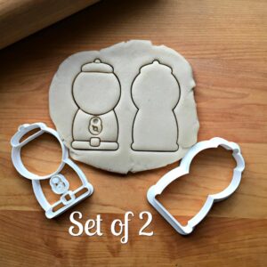 Machine India Gumball 2 Size Dishwasher Cutters Cookie Kids’ Set Cookie Dispenser Made Parties, or for in Candy Perfect Safe of Standard Birthdays Mold Candy Suitable