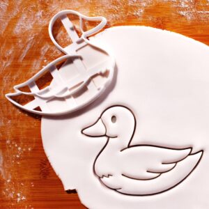 Baby Duck Large Cookie Cookie Cutter for Biscuits Perfect for Baby Showers Easter Day Spring Parties Farm-Themed Celebrations Kids Baking Activities and Themed Event Decorations (ONLY Large)
