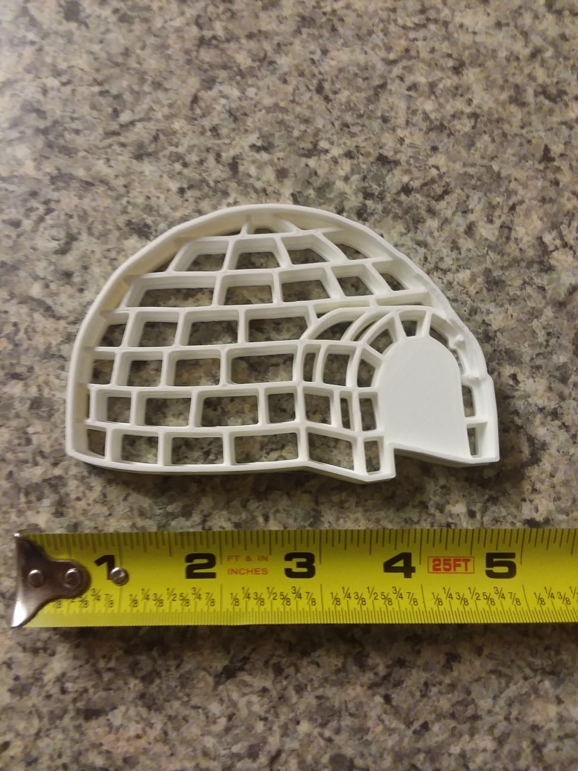 Christmas Igloo Black Cookie Cookie Cutter for Holiday Baking Winter Party Treats Arctic Theme Cookie Mold Kitchen Tool for New Year Celebration Snow Day Activities and Festive Dessert - Image 2