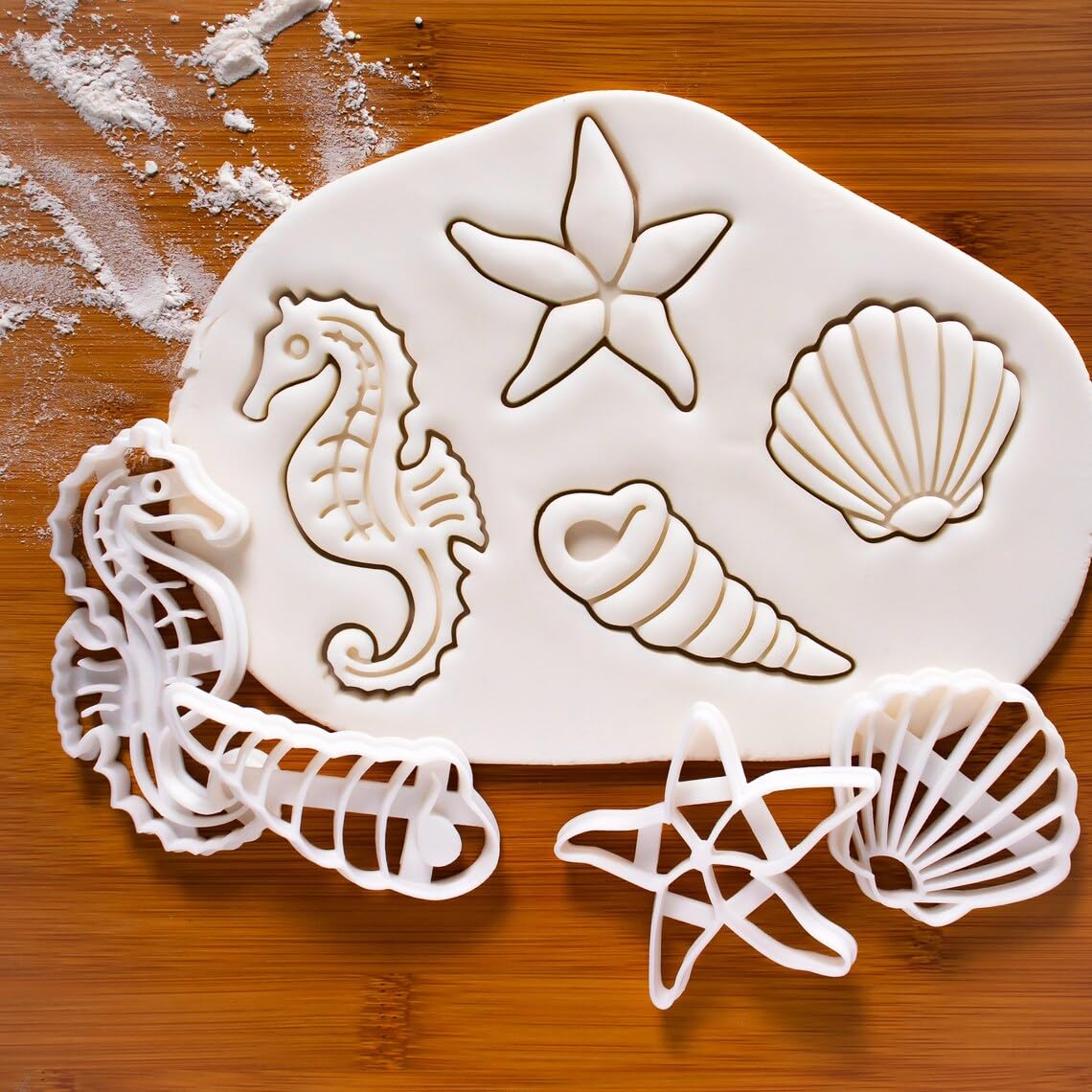 Corkscrew Snail Shell Cookie Cutter India for Beach Nautical Sea Theme Biscuits, Unique Seashell Shape Baking Tool for Ocean Parties, Marine Crafts and Coastal Cookie (ONLY CROKSCREW SNAIL) - Image 3