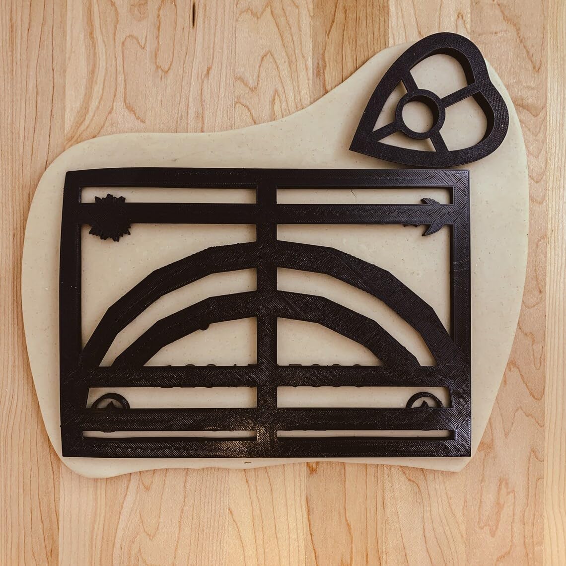Oracle Board Large Cookie Cutter Set India Cookie Halloween-Themed Cookie, Fondant, Clay Cutter Set for Baking, Pottery, Ceramics, Polymer Clay, Party Treats, and Creative Crafts - Image 5