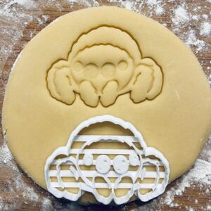 Black Tarantula Spider Cookie Cutter Halloween Biscuit Cutter Creepy Crawlers Cobweb Cookie Stamp Spooky Scary Spiders Theraphosidae Insect Pastry Fondant Dough Tool