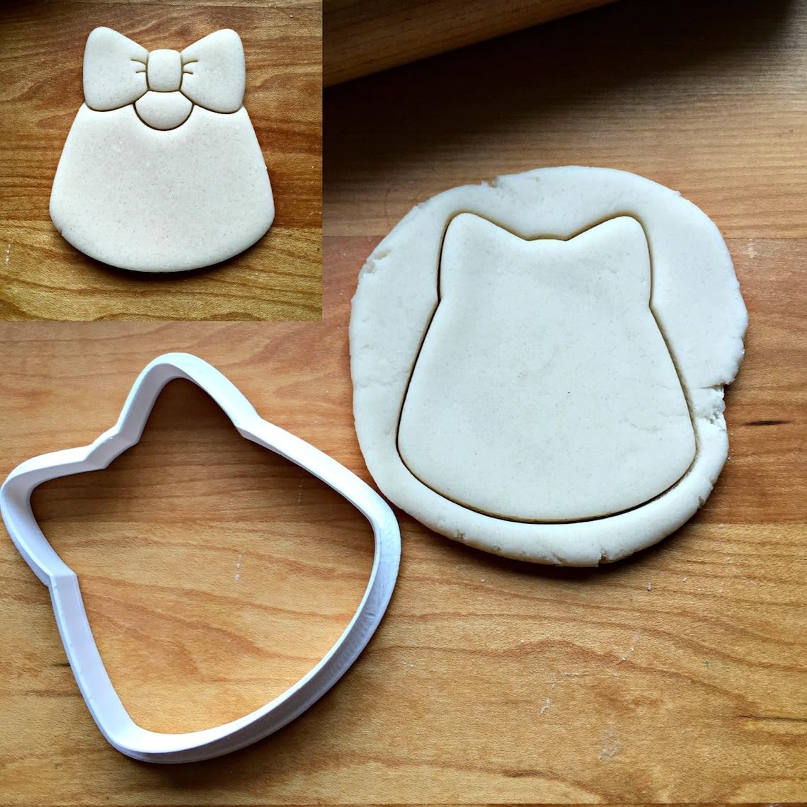 Cookie Bow Tie Bib Cookie Cutter for Baby Shower Baking Biscuits Cake Fondant Decorations Suitable Size Durable Mold Made in India for Baby Boy Celebrations, Newborn Events, Craft - Image 2