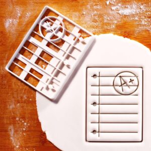 A Plus Homework Cookie Cutter for Back to School Teacher Appreciation Baking Educational Theme Thanksgiving Party Treats Classroom Celebration Gifts Motivational Biscuit (ONLY A PLUS HOMEWORK)
