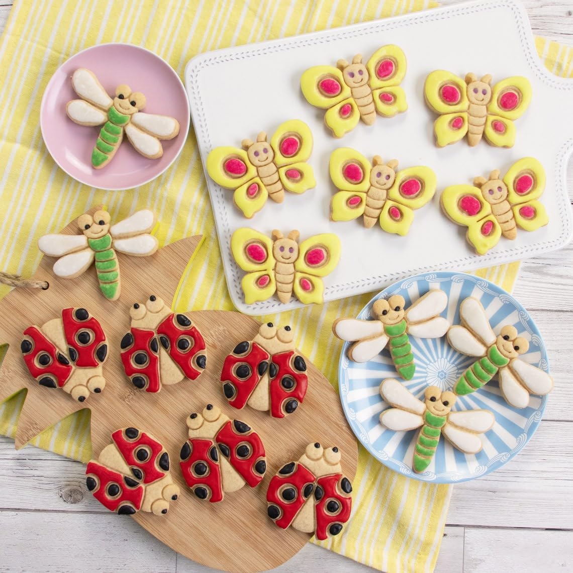 Dragonfly Cookie Cutter Insect Theme Biscuit Baking Cute Dragonfly Shaped Dough Mold Kids Birthday Party Forest Animal Snacks Educational Activities and Garden Crafting Ideas (ONLY DRAGONFLY) - Image 5