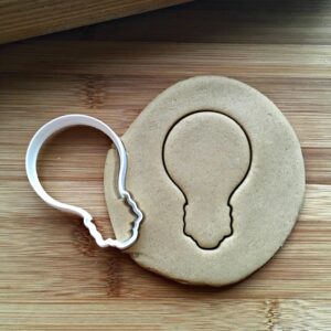 Light Bulb Cookie Cutter, Suitable Size, Perfect for Creative Cookie Designs, Holiday, Party, and Celebration Themes, Made in India