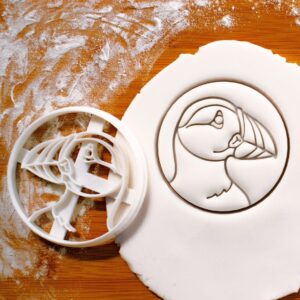 Puffin Portrait Cookie Cutter | Celebrate the Cutest Bird Known for Its Devotion and Loyalty