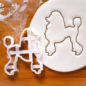 Poodle Body Cookie Cookie Cutter Biscuit Fondant Clay Cheese Cutter Dog Breed Poodles Smart Design Baking and Craft Tool for Homemade Treats and Creative Projects India (ONLY Body)