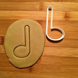 Cookie Quarter Note Cookie Cutter, Suitable Size Musical Note Cookie Mold – Perfect for Music-Themed Parties – Made in India