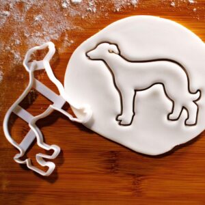 Whippet Dog Body Cookie Cutter Cookie Canine Shaped Biscuit Mold for Dog Lovers Baking Pet Themed Cookies Puppy Party Treats Animal Lover Gift Whippet Breed Kitchen Tool Dog Shape (ONLY BODY)