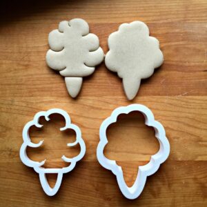 Set of 2 Cookie Cotton Candy Cookie Cutters Multi Size for Fun Baking-Themed Decoration Tools for Kids Snacks Made in India Reusable Durable Cookie Choose Standard or Dishwasher Safe