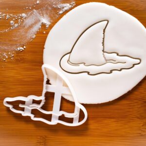 Shark Fin Cookie Cookie Cutter Biscuit Fondant Craft Clay Cheese Dough Sugarpaste Sugarcraft Baking Tool Nautical Summer Beach Party Predator Megalodon Jawsome Swim Birthday (ONLY Shark FIN)