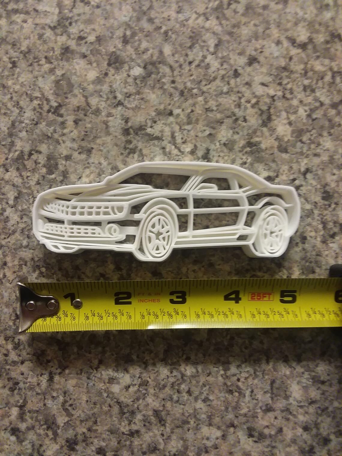 Camaro Black Cookie Cookie Cutter for Car Enthusiasts Auto-Themed Baking Tool Perfect for Kids Parties Birthdays Car Shows and Collector Desserts - Image 2