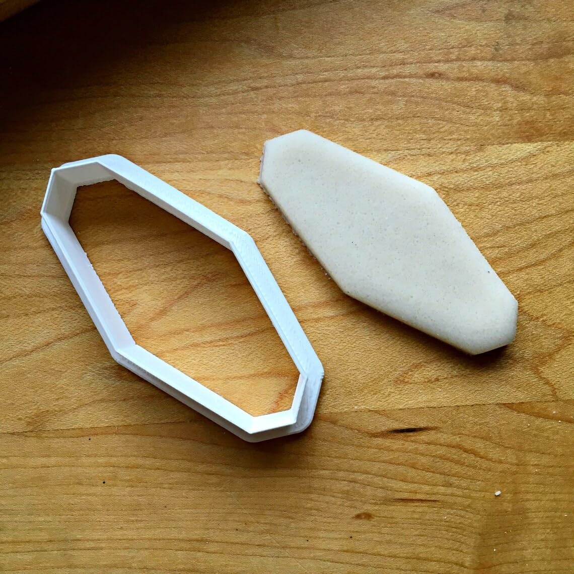 Jasmine Frame/Plaque Cookie Cutter Cookie - Suitable Size - Choose Standard or Dishwasher Safe - Made in India - Ideal for Baking, Crafting & Decorating - High-Quality Jasmine Plaque M - Image 2