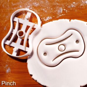 Pinch Climbing Hold Cookie Cutter India Rock Climbing Biscuit Cutter Bouldering Enthusiasts Climber Gift Outdoor Adventure Baking Tool Climbing Gym Parties Training (ONLY PINCH CLIMBING HOLD)