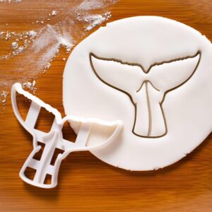 Humpback Whale Tall Cookie Cookie Cutter Ocean Marine Mammal Biscuit Cutter Nautical Wildlife Theme Animal Conservation Birthday Party Baking Tool for Sea Life Fans (ONLY Whale Tall)