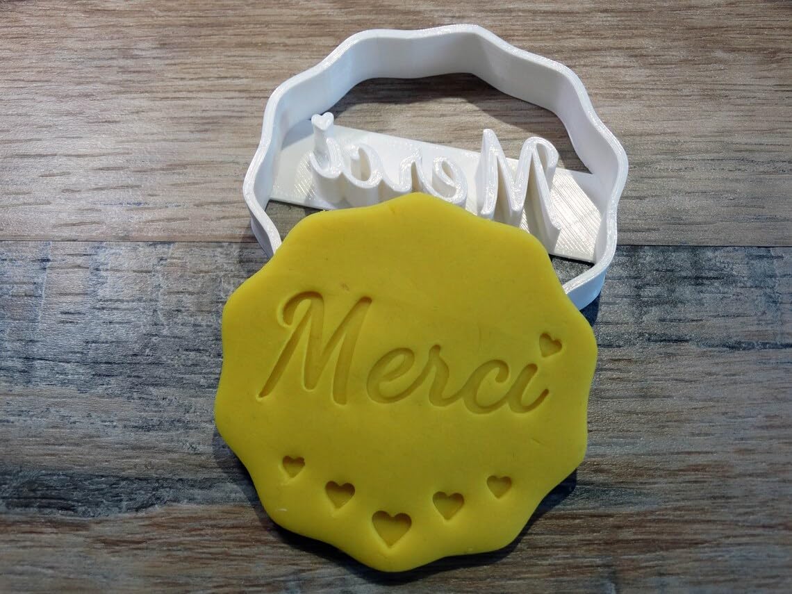 Thank you message cookie cutter India cookie for making sand biscuits pastry sugar paste fondant stamping cake decoration baking tool for homemade desserts and ELACE bakery treats - Image 5