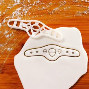 Dicot Leaf Anatomy Cookie Cutter Biscuit Mold Science Themed Baking Tool for Biology Students Plant Structure Study Aid Educational Cookies for Learning Revision Activities (ONLY DICOT LEAF)