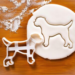 Border Terrier Dog Body Cookie Cookie Cutter Featuring Distinctive Breed Shape Ideal for Baking Dog Treats Doggy Parties Pet-Themed Biscuits Veterinary Events and Dog Lover Gifts (ONLY FACE)