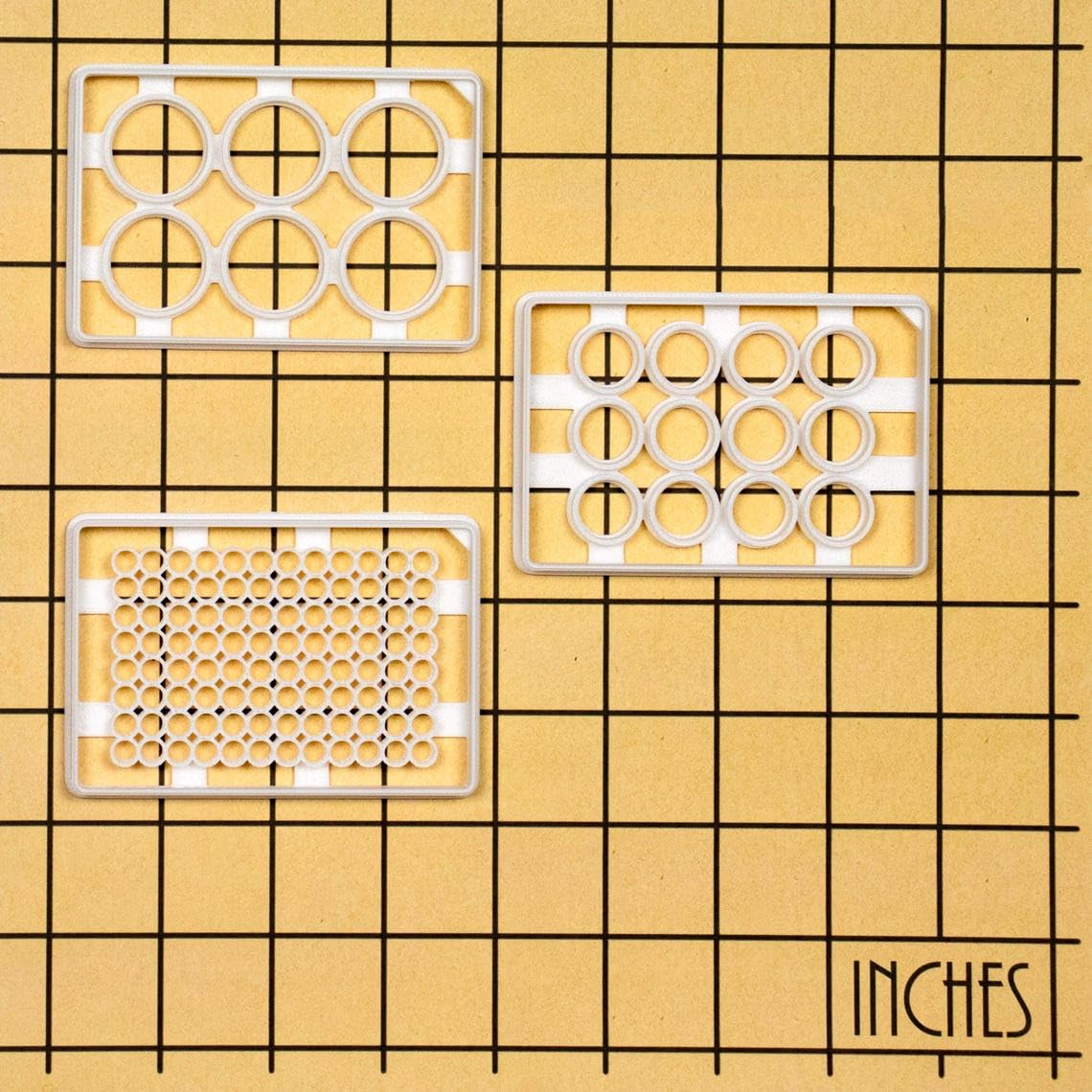 Laboratory 96 well plate cookie cutter design 3 shaped like scientific tray for biscuit fondant clay baking perfect for microbiology cell culture science themed parties lab gifts (ONLY ONE) - Image 3