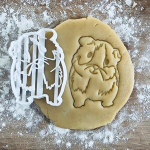 Black Hamster Cookie Cutter Dwarf Hamster Biscuit Cutter Cute Rodent Cookie Stamp Kids Party Ideas DIY Wedding Favor Gift Present Fondant Pastry Tool
