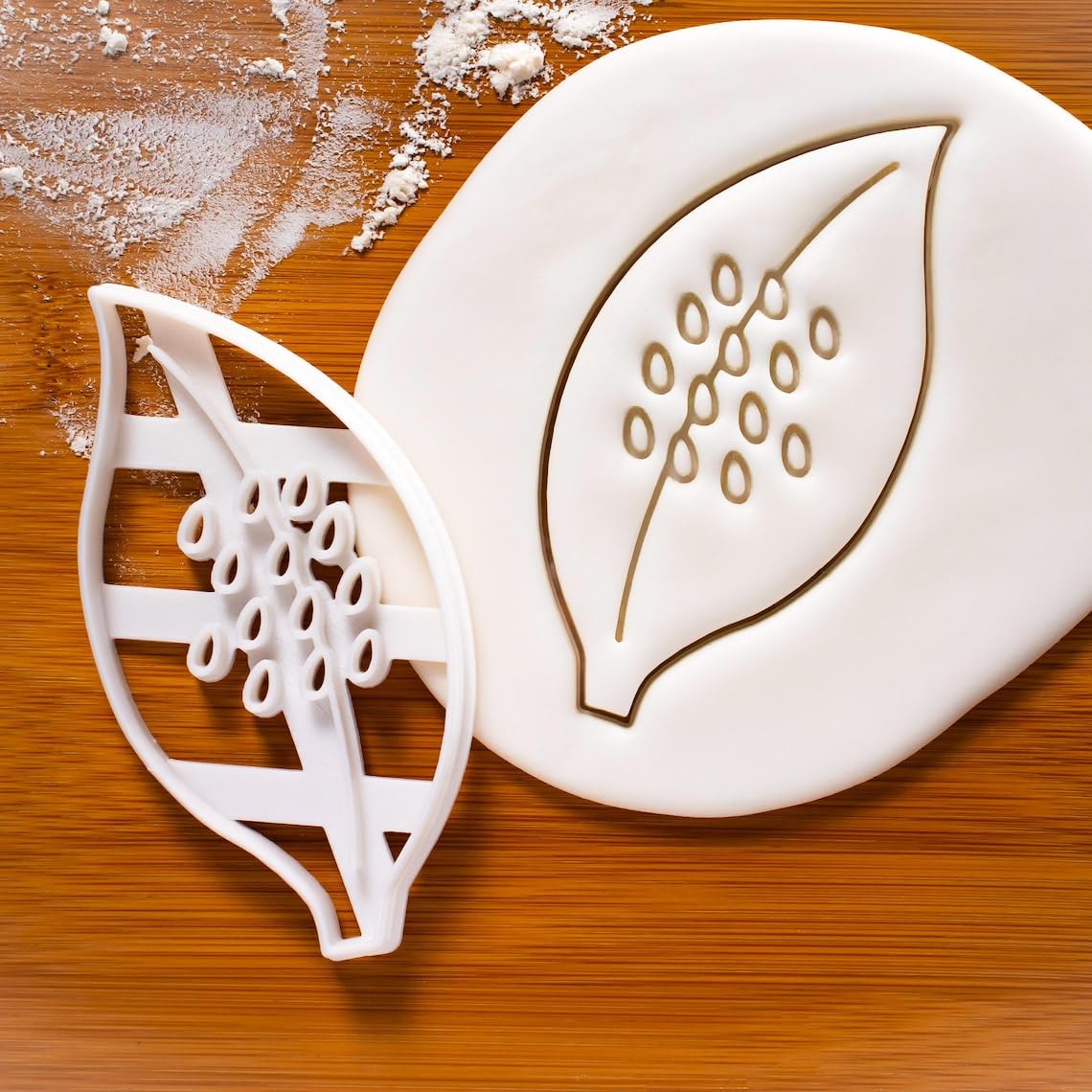Monarch Eggs Cookie Cutter Bake Biscuit Mold Life Cycle Science Caterpillar Larvae Pupa Hatch Chrysalis Educational Birthday Party Themed Baking and Craft Tool for Kids (ONLY EGG)