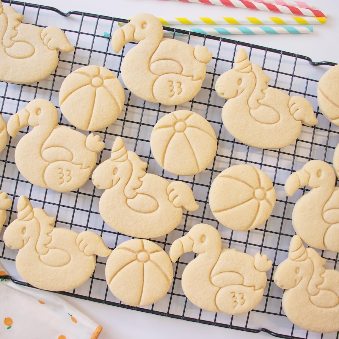 Unicorn Float Cookie Cutter Cookie India Nautical Summer Pool Party Birthday Baking Tool for Kids Beach Themed Celebrations and Fun Outdoor Events Accessories (ONLY Unicorn Float) - Image 4