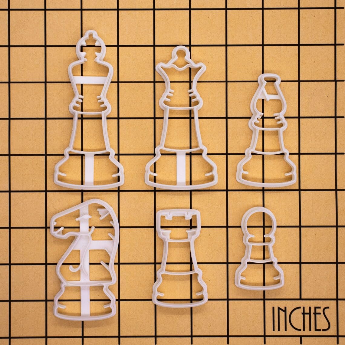 Knight Cookie Cookie Cutter Set Including King Queen Rook Bishop Knight and Pawn Chess Themed Biscuit Fondant Craft Clay Cutters for Game Night Parties Educational Baking (ONLY Knight) - Image 3