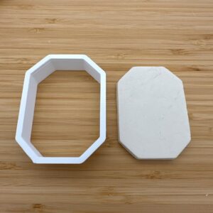 Varsity Number 0 Shape Polymer Clay Cutter Cookie Fondant Biscuit Cutter Sharp Tapered Edge Tool for Earrings Jewelry Making Sports Theme Cupcake Decoration Baking Craft Projects School
