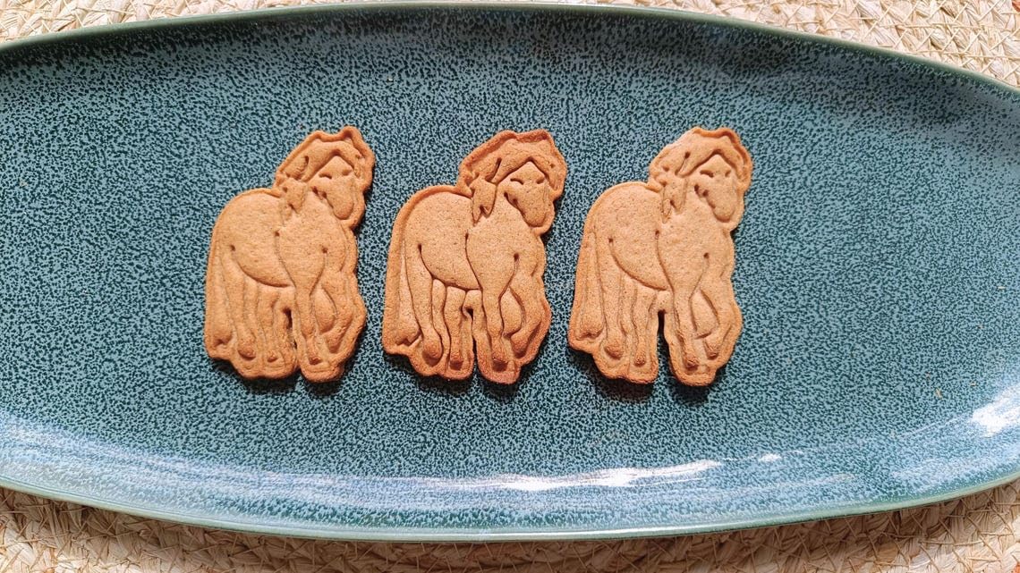 Exmoor pony cookie cutter set for baking horse shaped cookies fondant cake toppers equestrian themed party treats kids baking activities animal lover crafts and pony celebration - Image 4