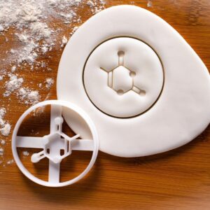 ATCG Thymine Cookie Cutter Design 1 Nucleobase Molecular Biology DNA Genetics Biscuit Cutter Medical Science Microbiology Chemistry Educational Baking Tool Science Enthusiasts (ONLY DESIGN 1)