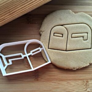 Mail Box Cookie Cutter, Suitable Size, Perfect for Mail-Themed Parties, Holidays, and Cookie Decorating, Dishwasher Safe, Ideal for Crafts and Baking, Made in India